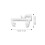 72Pcs White PP Valance Clips for Kitchen Blinds Replacement 9