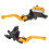 6Pcs Golden Brake Lever Replacement for Motorcycle Handlebar Durable 2