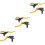 6Pcs Golden Brake Lever Replacement for Motorcycle Handlebar Durable 5