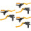 6Pcs Golden Brake Lever Replacement for Motorcycle Handlebar Durable 6