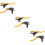 6Pcs Golden Brake Lever Replacement for Motorcycle Handlebar Durable 9