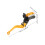 6Pcs Golden Brake Lever Replacement for Motorcycle Handlebar Durable 10