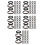 100Sets Durable Impact Wrench Socket Clips with O-Ring for Repair Use 8