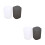 4Pcs Compact Pen Holder PP Material Assorted Desk Organizer Container 7