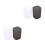 4Pcs Compact Pen Holder PP Material Assorted Desk Organizer Container 8
