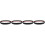 4Pcs Black Laminate Floor Strips Self Adhesive Flexible PVC Divider 4
