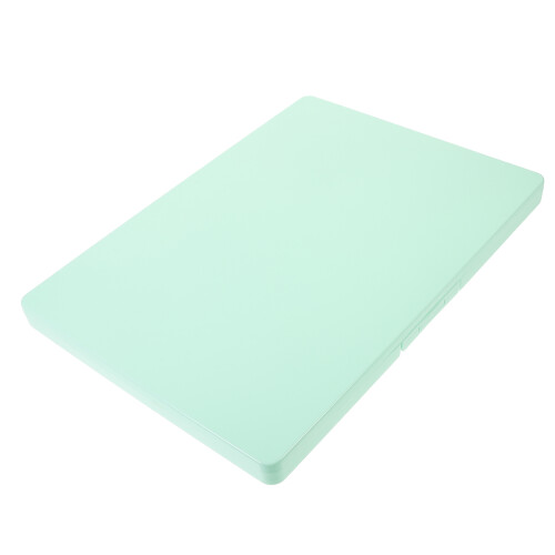 3Pcs Green Plastic Business Card Holder Storage Organizer 1