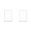 2Pcs White Plastic Sign Holder for Table Menu Display Stand Office Use 5