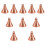 10Pcs DIY Mold Brown Alloy Clay Sculpture Tool 8