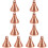 10Pcs DIY Mold Brown Alloy Clay Sculpture Tool 9
