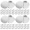 120Pcs Silver Aluminum Makeup Pans Small Round Empty Eyeshadow Cases 6