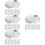 120Pcs Silver Aluminum Makeup Pans Small Round Empty Eyeshadow Cases 7