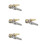 8Pcs Multi Color Copper Air Compressor Tire Inflation Nozzle Adapter 8