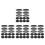 200Pcs Elegant Plates for Graduation Cake and Dinner 7