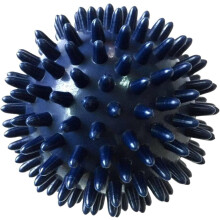 Spike Massage Balls Exercise Ball Foot Massage Ball Plantar Balls for Hands Back, Dark Blue