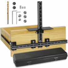 Aluminum Cabinet Handle Jig for Drilling and Hole Locating