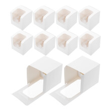 Small Treat Boxes Kraft Paper 20Set 3.54X3.54X3.54In