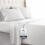 Platinum 1800 Thread Count Luxury Bed Sheet Set Queen White 1