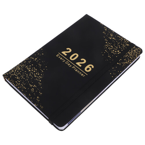 2Pcs Pocket Planner Daily Organizer Black Paper for Home Work Tasks 1
