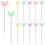 200Pcs Assorted Color Sewing Head Pins Plastic Steel Decorative Pins 2