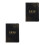 2Pcs Pocket Planner Daily Organizer Black Paper for Home Work Tasks 8