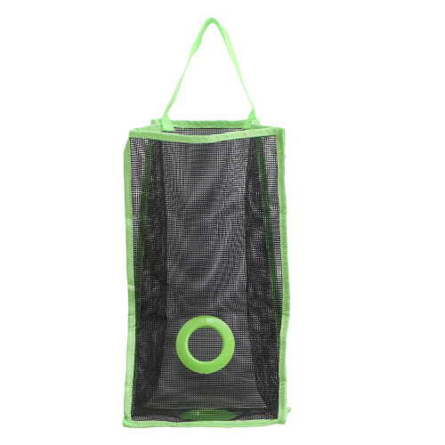 2Pcs Hanging Trash Bags Organizer Mesh Storage Dispenser 1