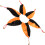 3Pcs Reusable Halloween Clown Cat Collar Elastic Decorative Collar 3