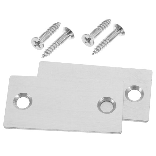 Plaques de verrouillage de porte (2 pièces)