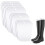 8 Packs Boot Shaper Shape Inserts Tall Boot Support for Women and Men 1
