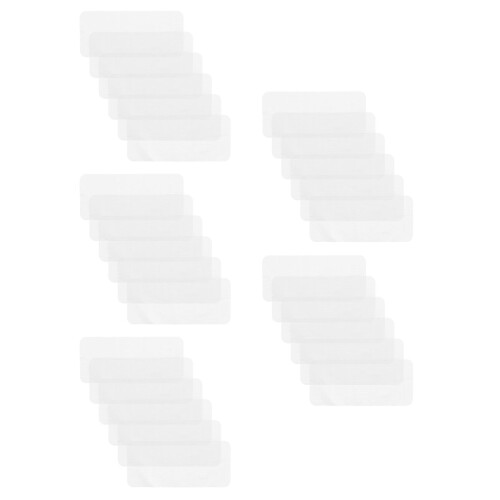 30Pcs White Heat Resistant Ironing Pads Polyester Fabric Home Use 2