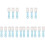 18Pcs Blue Ice Removal Refrigerator Freezer Defrost Tool 5