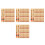 2000Pcs Paper Chopsticks Bags for Takeout Sleeves 9