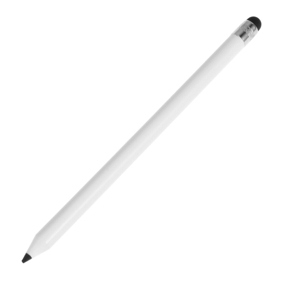 High Precision Stylus Multipurpose Touch Pen Writing Capacitive Stylus For Phone Tablet (White) 6.48X0.31x0.31in White 9426043219260