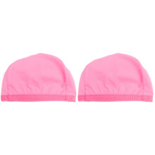 Badmössa i polyester för vuxna, män och kvinnor, rosa2