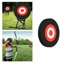 Eva Mobile Archery Target Foam Target For Bow And Arrow Shooting Round Moving Hunting Practice Accessories For Outdoor