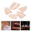 15Pcs Orange Pipa Nails Finger Protectors Pc Material for Performing 10