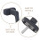 Universal Grey Aluminum Window Handle for Secure Window Locking 7