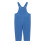 Blue sleeveless onesie jumpsuit with pockets and adjustable 1