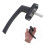 Universal Grey Aluminum Window Handle for Secure Window Locking 10