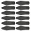 1Set Durable Black Plastic Arrow Tips for Kids' Archery Game Play 10