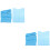 240Pcs Waterproof Elders Dining Bibs Sky-Blue Durable Practical Aprons 6