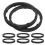 16St Speaker Adapter Spacer Ringen Van PVC Voor Auto Front Geluid 2