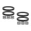 16St Speaker Adapter Spacer Ringen Van PVC Voor Auto Front Geluid 5
