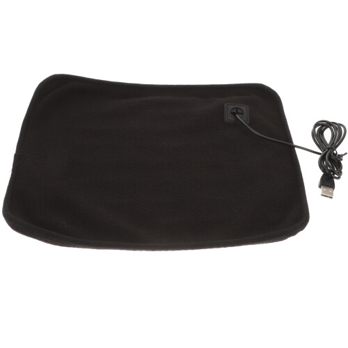 5Pcs Pet Heating Pad Black Polyester Adjustable Warm Mat for Reptiles 1
