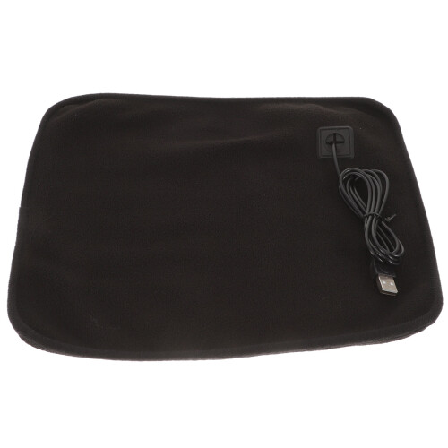5Pcs Pet Heating Pad Black Polyester Adjustable Warm Mat for Reptiles 2