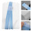 40Pcs Assorted Color PP Clothes Shirt Folder Organizer for Home Use 10