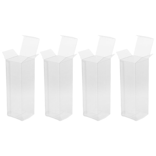 12Pcs Outdoor Pe Transparent Golf Ball Display Box Foldable Design 1