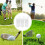 12Pcs Outdoor Pe Transparent Golf Ball Display Box Foldable Design 11