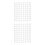 80Pcs Plastic Paint Pot Strips with Lids Transparent Mini Storage Cups 8