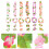 Hawaiian flower leis party decor 6 pcs 3